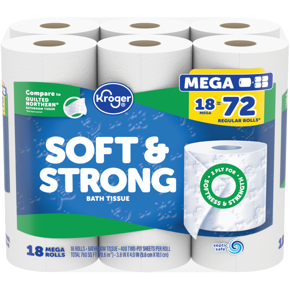 Kroger Soft & Strong Bath Tissue