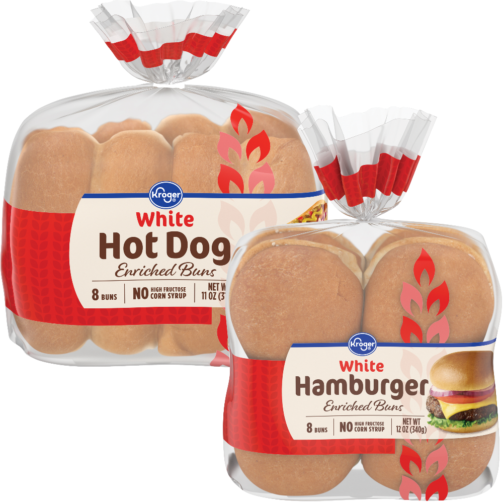 Kroger Hamburger or Hot Dog Buns