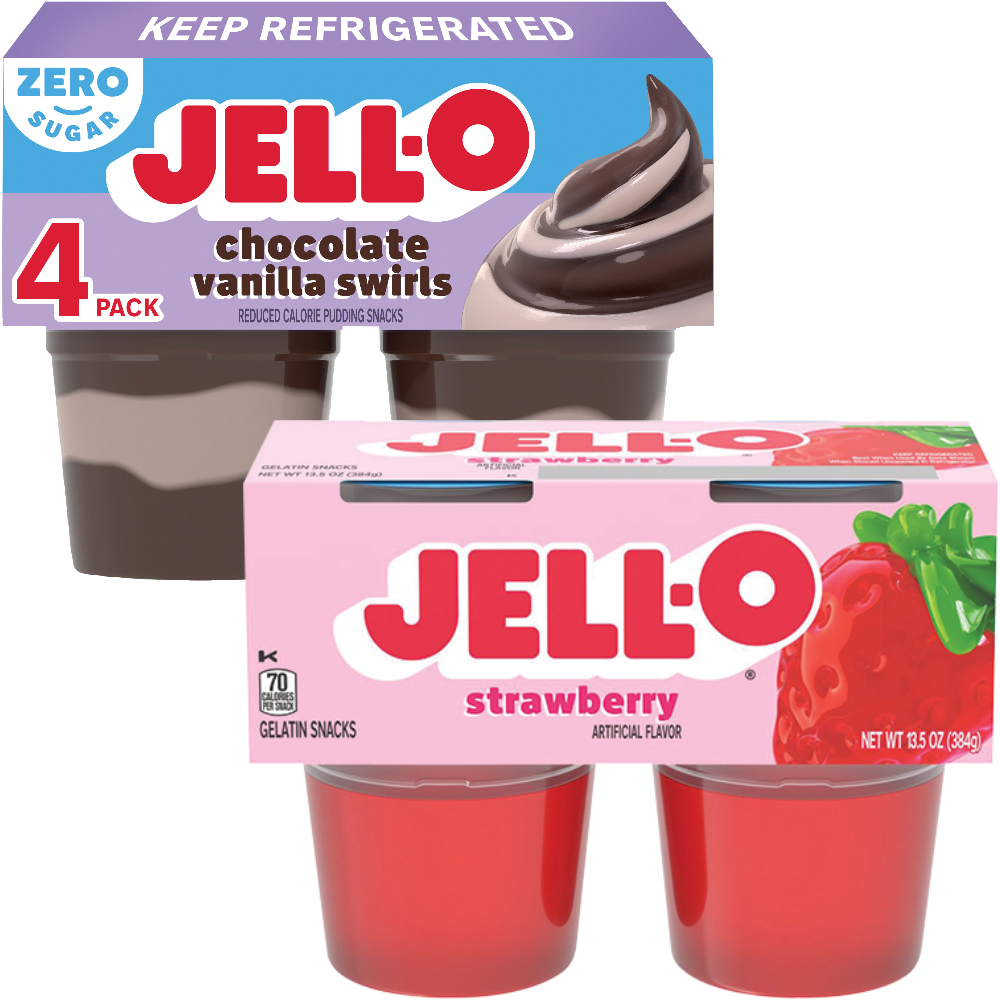 Jell-O Gelatin or Pudding
