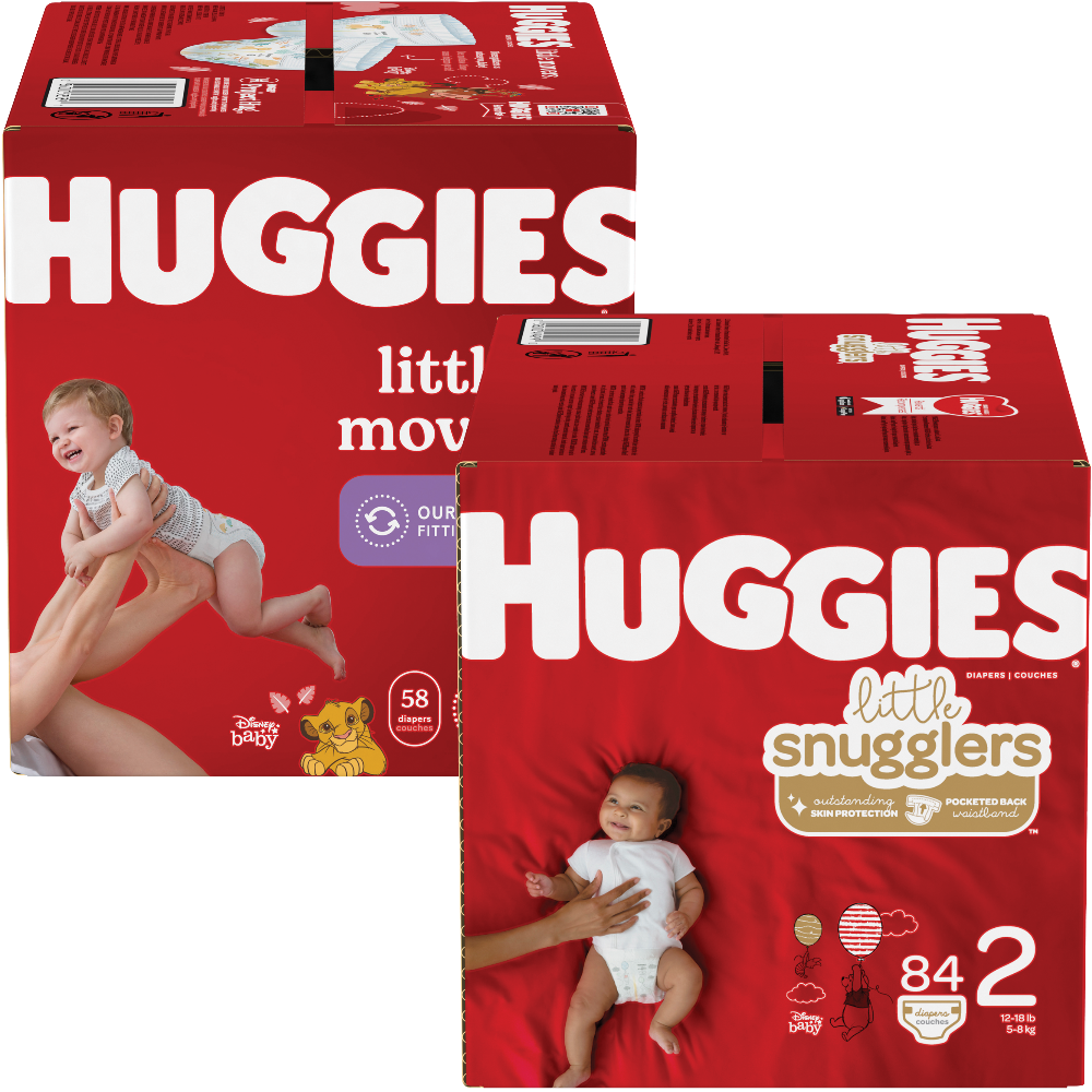 Huggies Little Movers or Snugglers