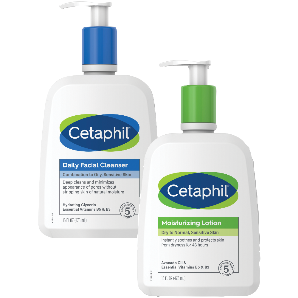 Cetaphil Cleanser or Moisturizing Lotion