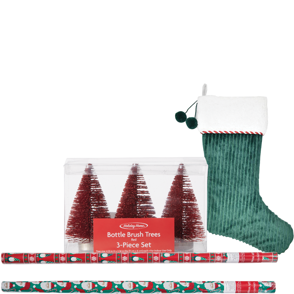Christmas Indoor Décor, Gift Wrap & More