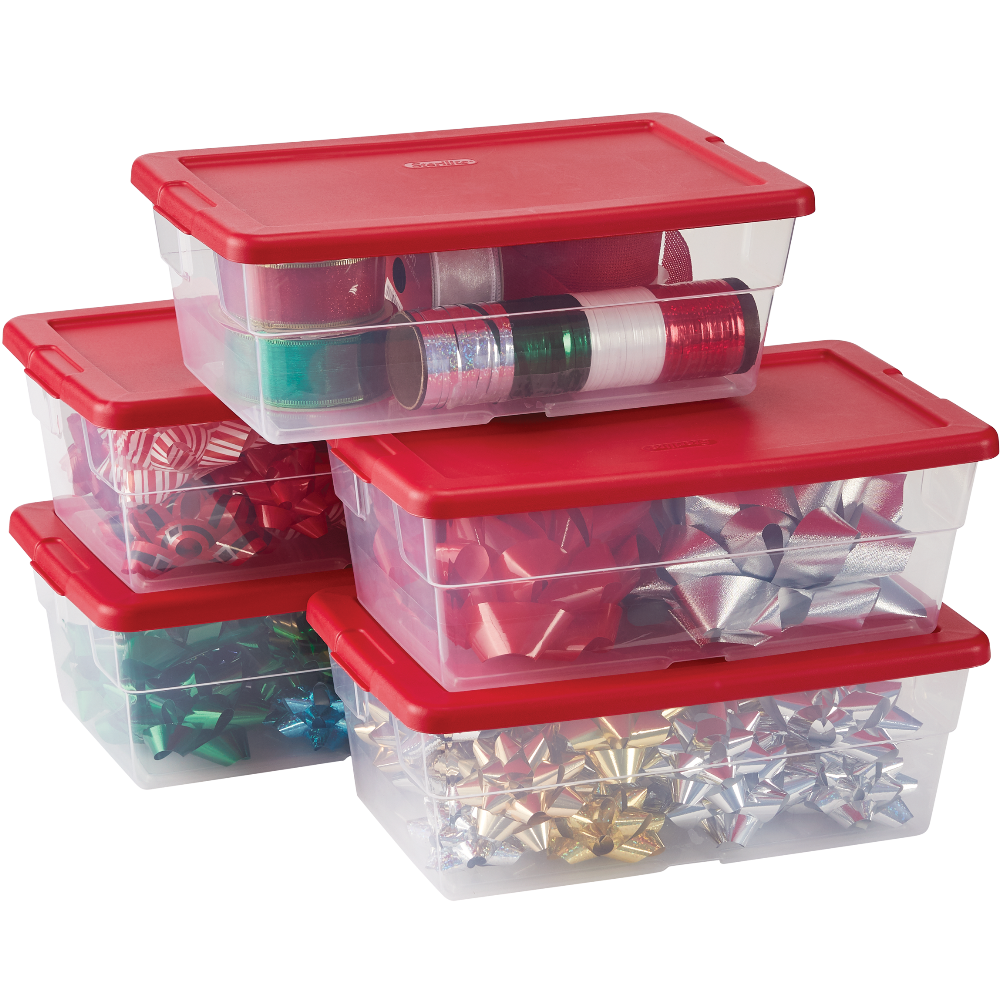 Sterilite Storage Boxes with Lids