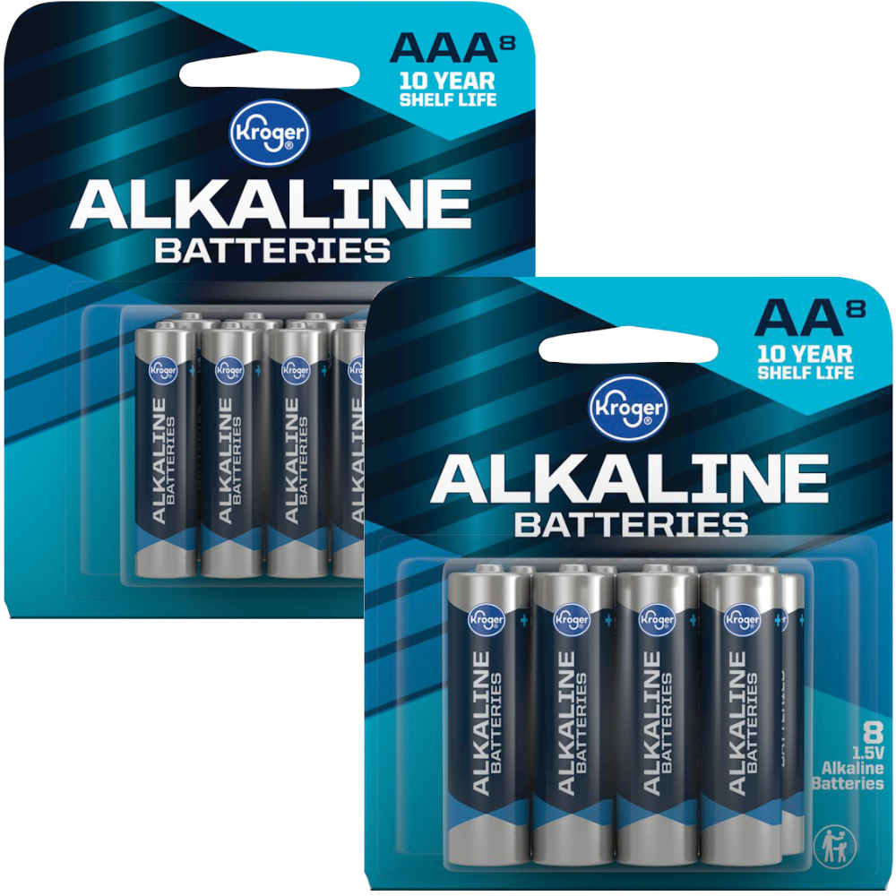 Kroger Alkaline Batteries