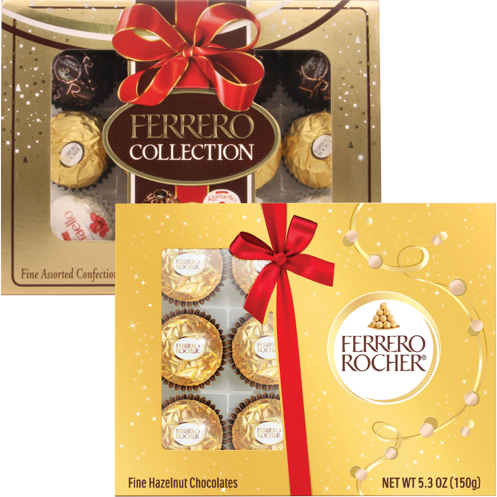 Ferrero Rocher 12 Piece Seasonal Gift Boxes