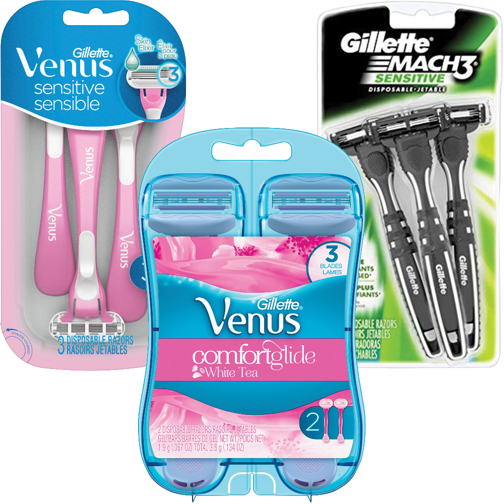 Venus Sensitive Disposable Razors