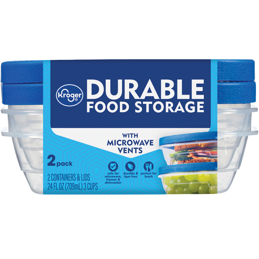 Kroger Durable Food Storage Container