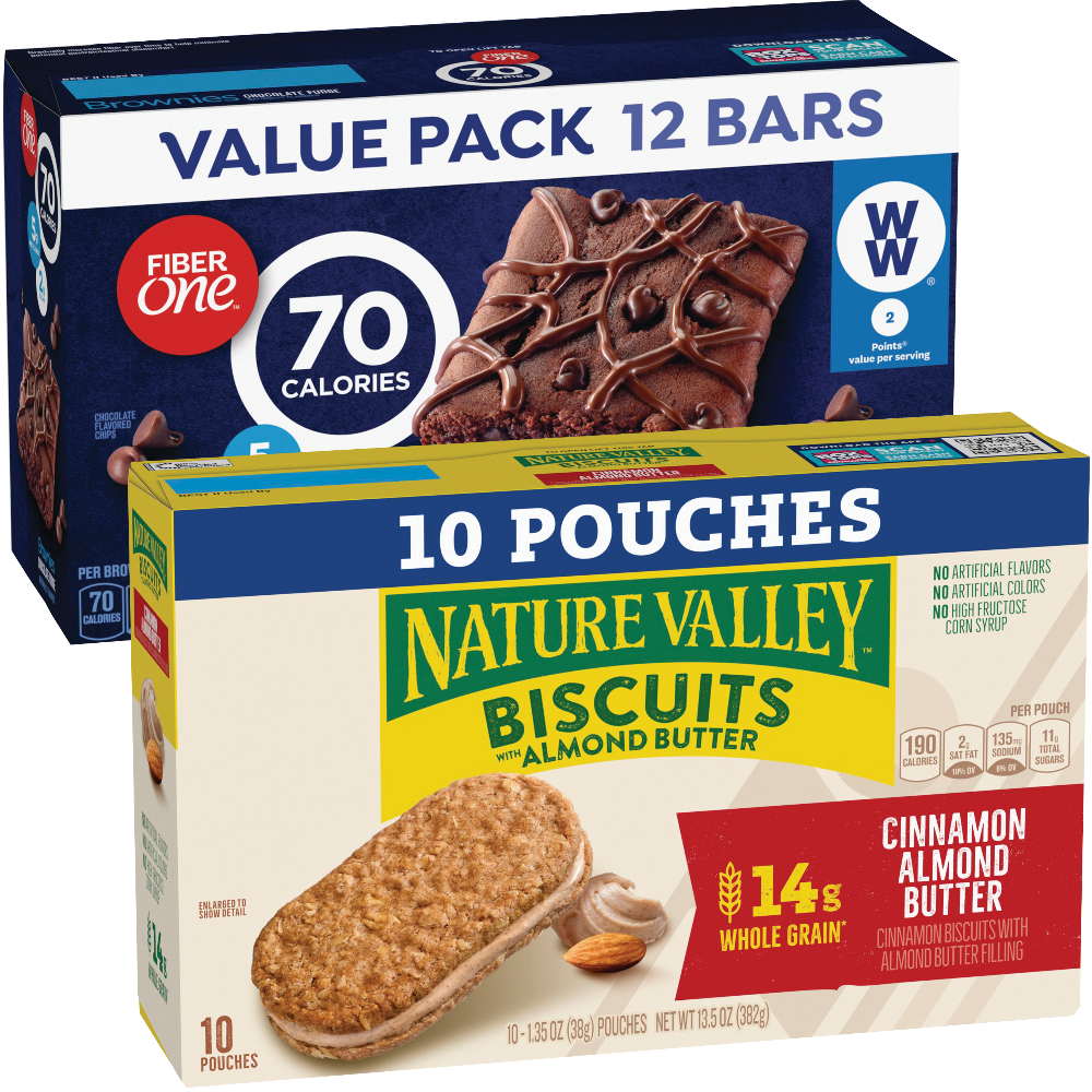Nature Valley or Fiber One Bars