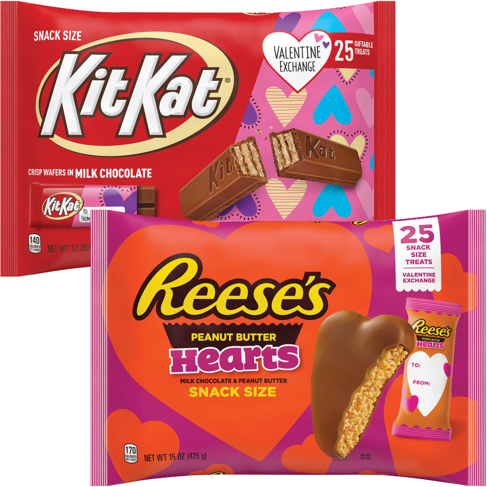 Hershey's Valentine's Exchange Candy