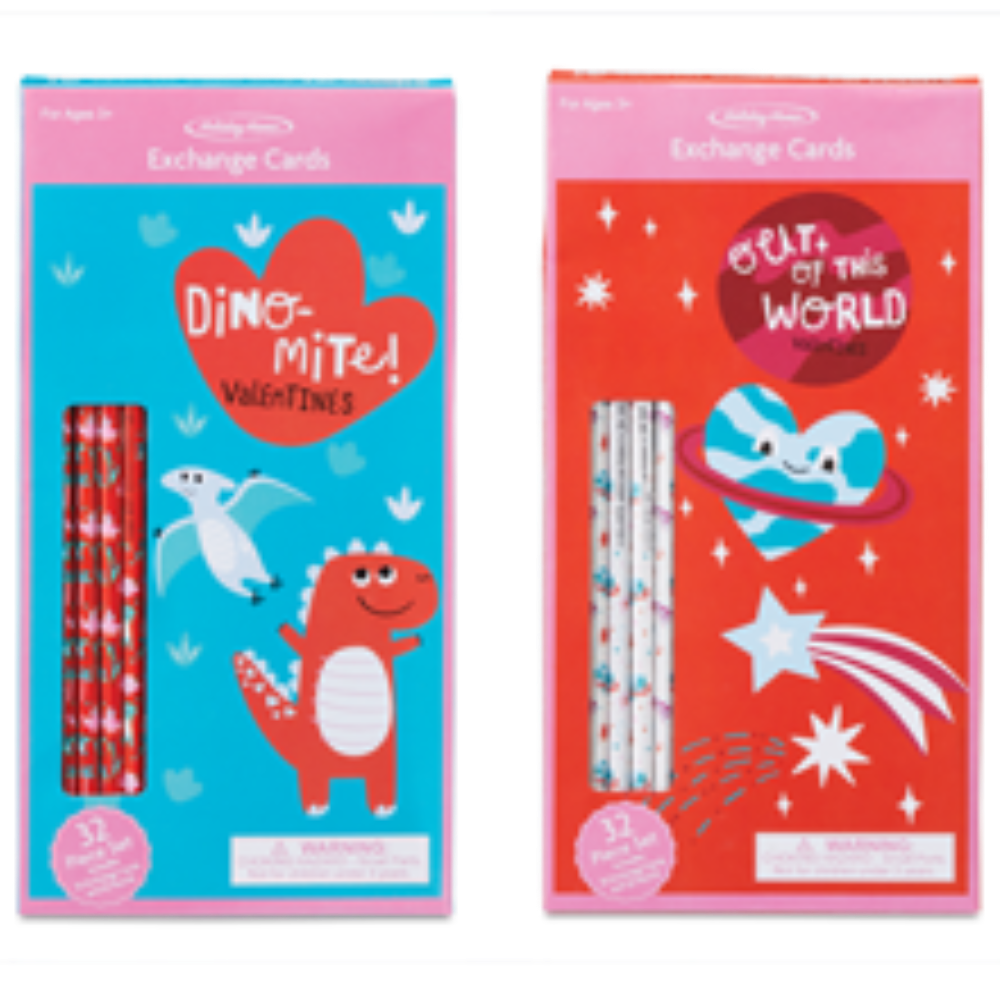 Holiday Home Valentine's Exchange Cards