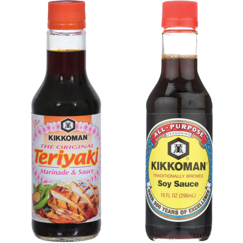 Kikkoman Soy or Teriyaki Sauce