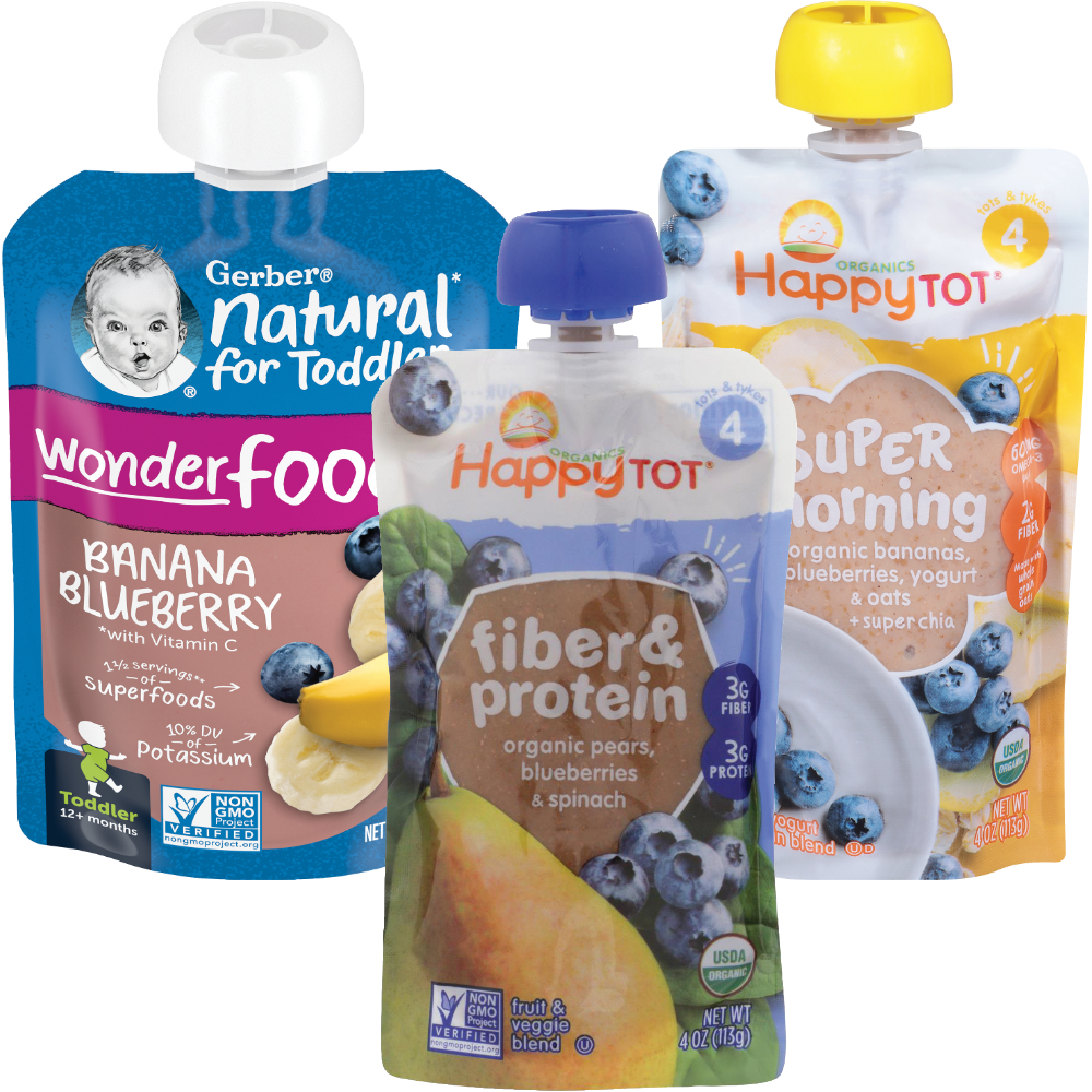 Happy Tot or Baby Organic Baby Food Pouch