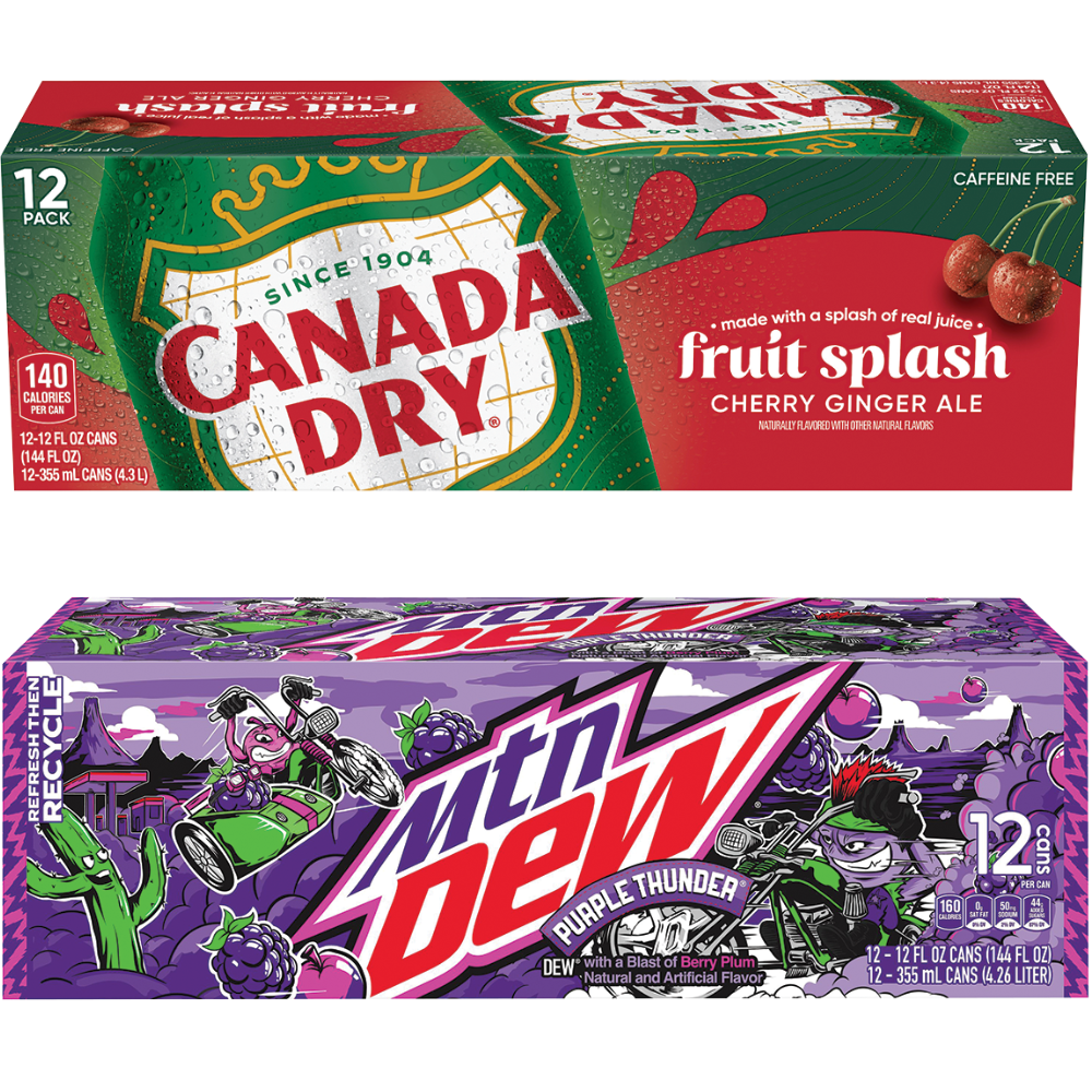 Mountain Dew or Canada Dry