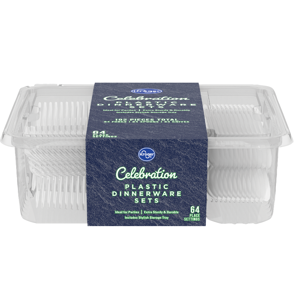 Kroger Plastic Dinnerware Cutlery
