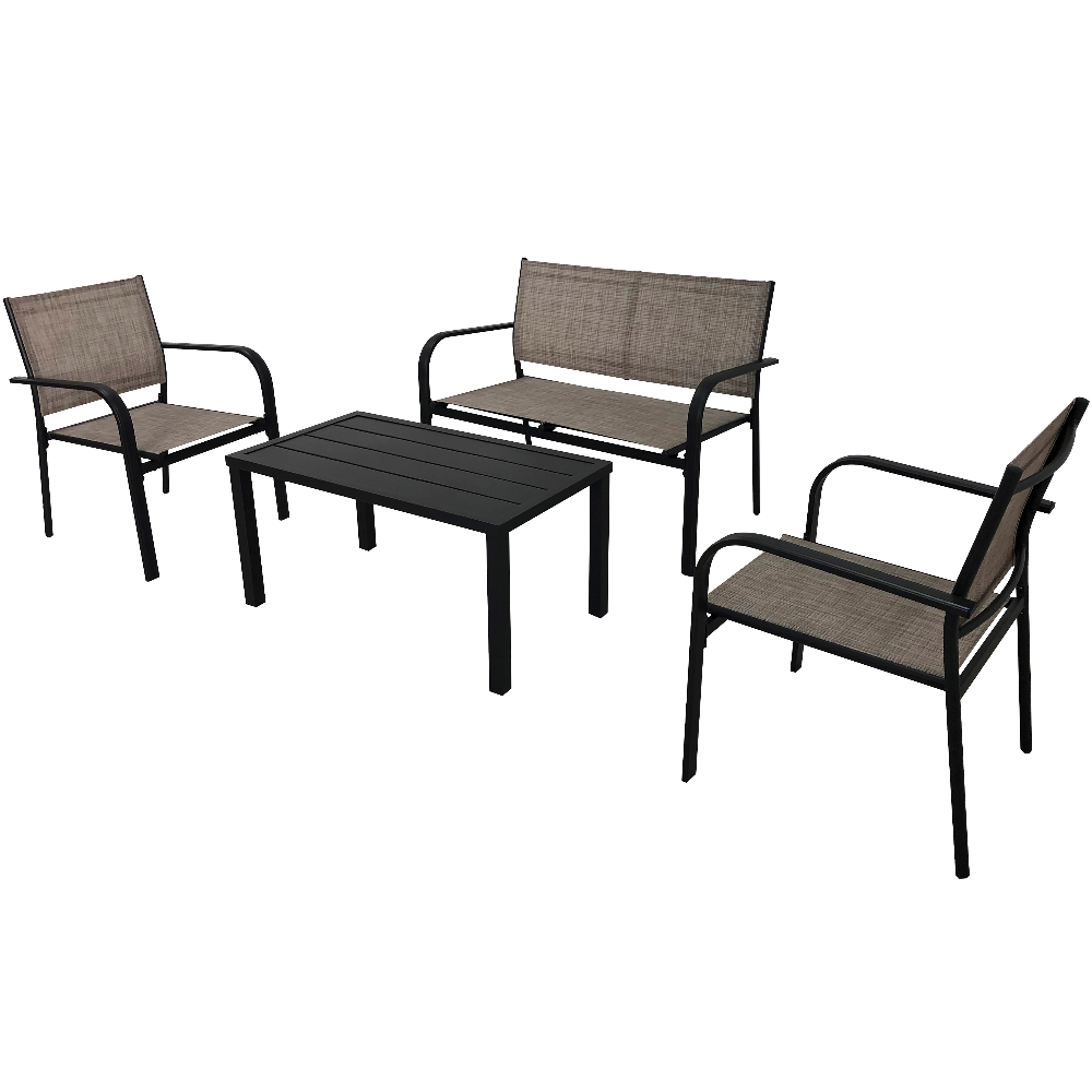 HD Outdoors Orchards 4-Piece Conversation Set