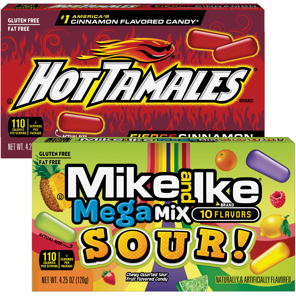 Mike & Ike or Hot Tamales Candy