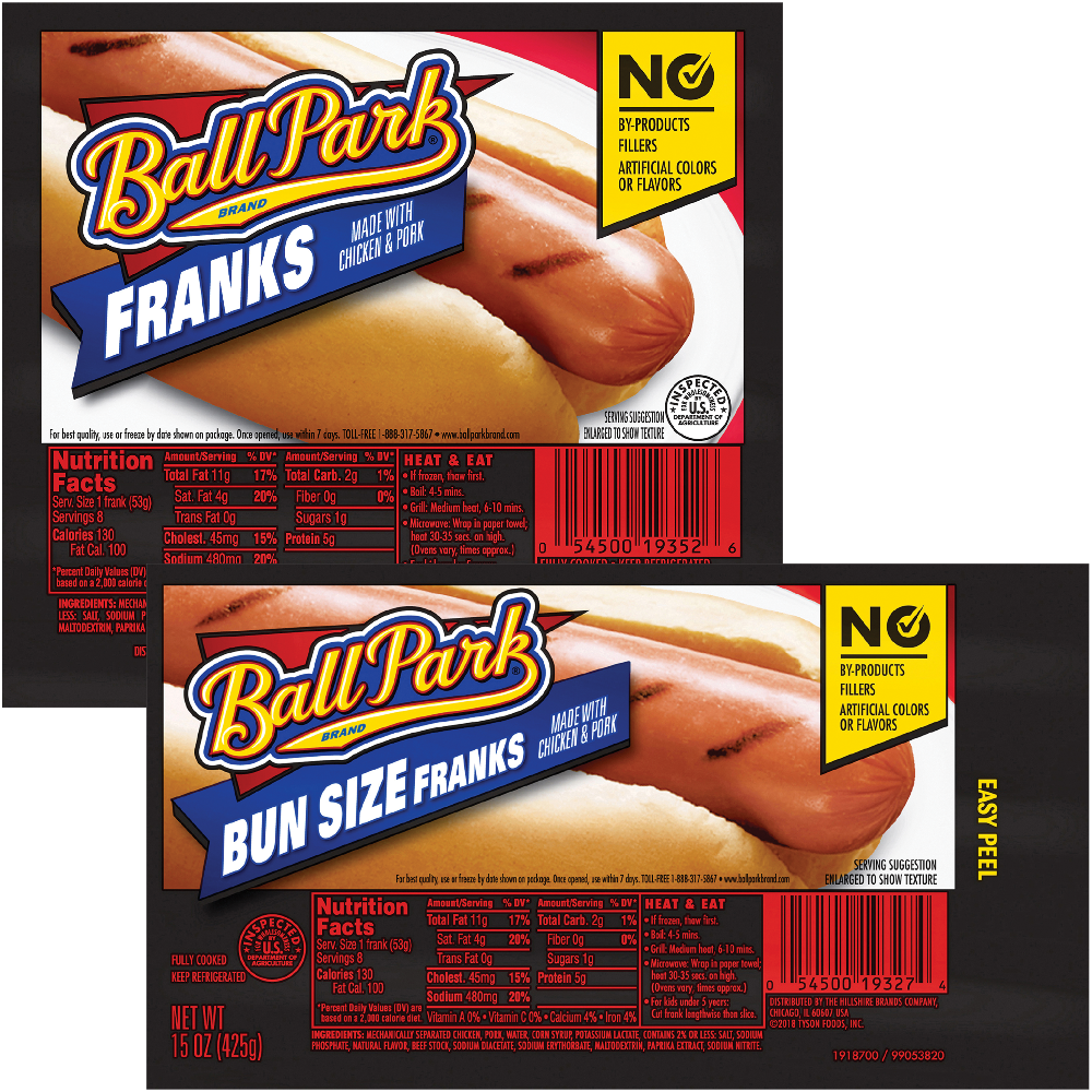 Ball Park Meat Hot Dogs
