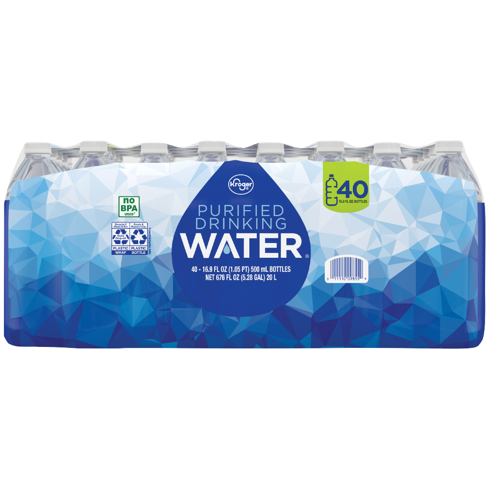 40-Pack Kroger Purified Water