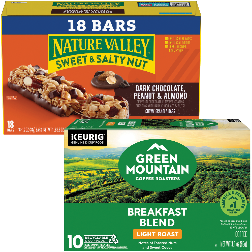 Green Mountain or McCafé K-Cups
