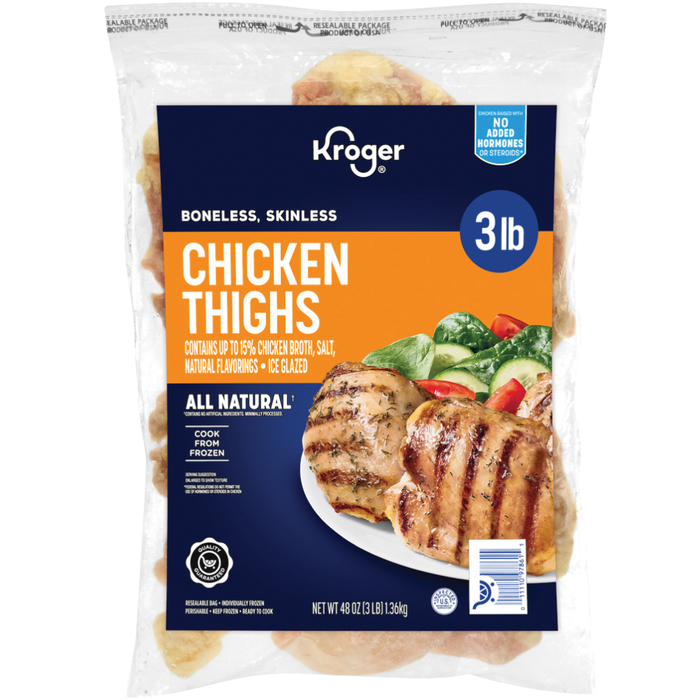 Kroger Boneless Chicken Thighs