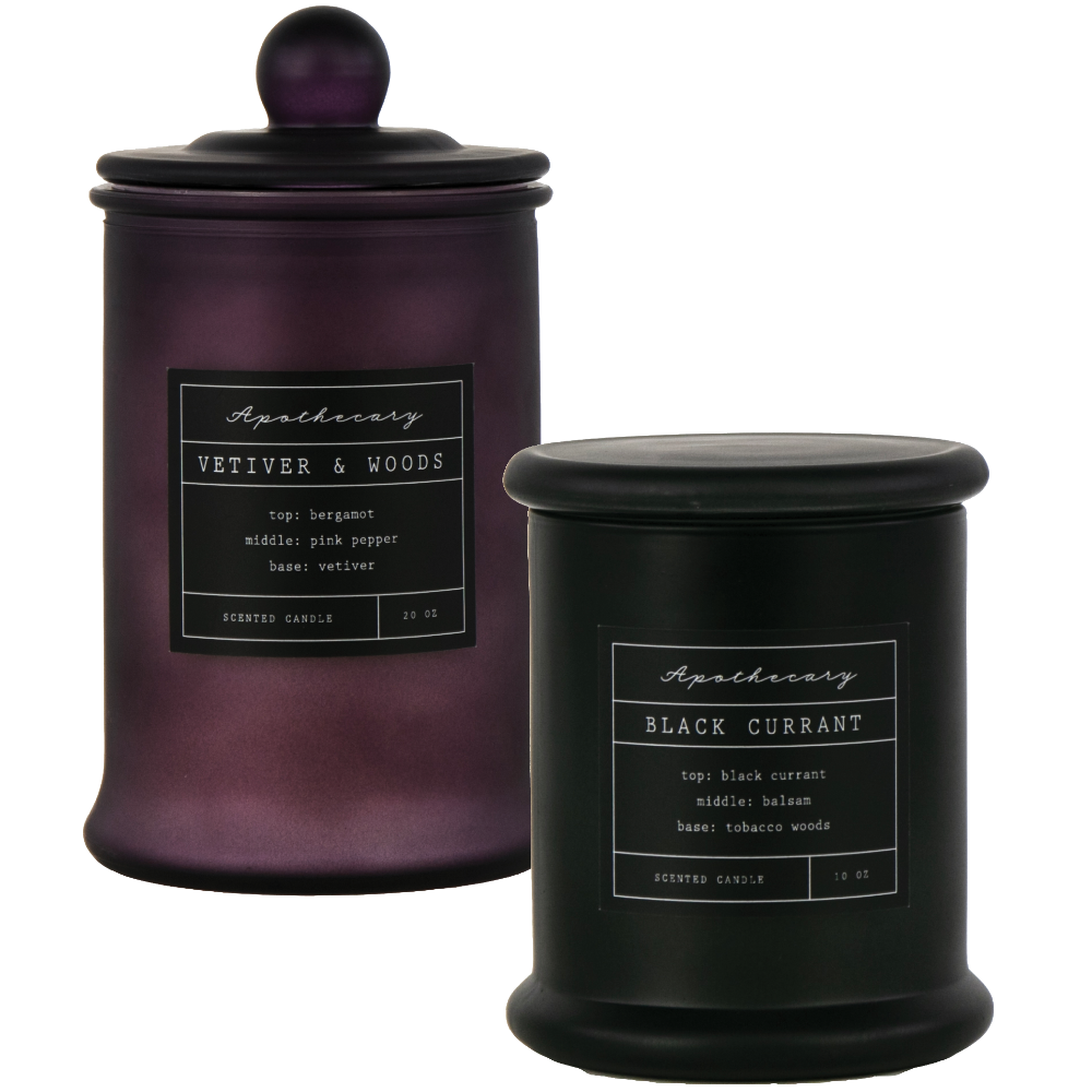 Holiday Home Apothecary Candle